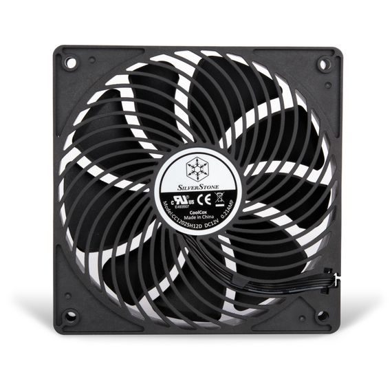 Корпусний вентилятор Silver Stone  Air Penetrator AP120i-PRO, 120мм, чорні лопаті, чорна рамка (SST-AP120I-PRO) | Зображення 4