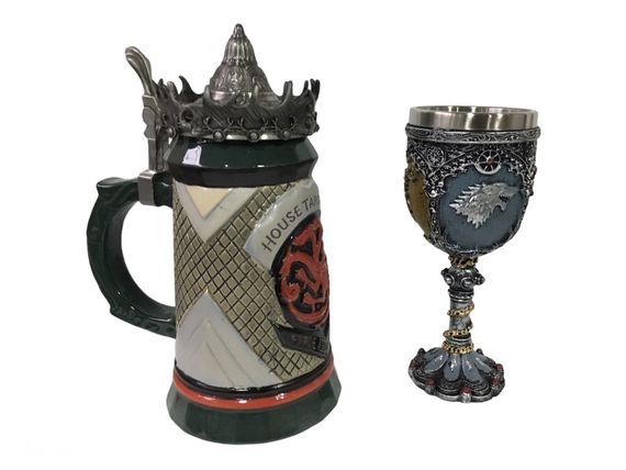 Подарунковий набір Кухоль Game Of Thrones House Targaryen Fire And Blood Гра Престолів і Кубок | Зображення 2