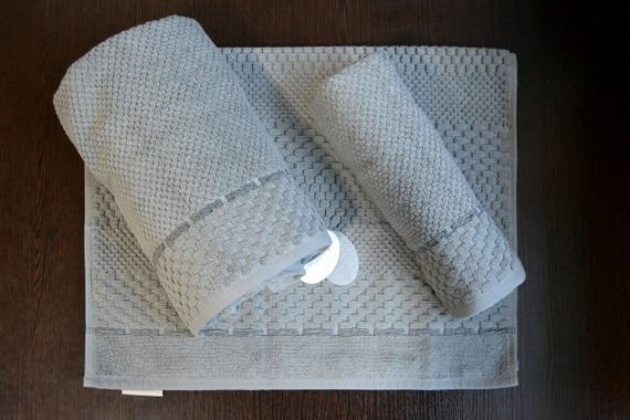 Набор полотенец Pupilla Monet, 3 шт. Серый | Зображення 4