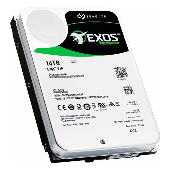 Жорсткий диск 3.5" 14TB Seagate (ST14000NM000J) | Зображення 1