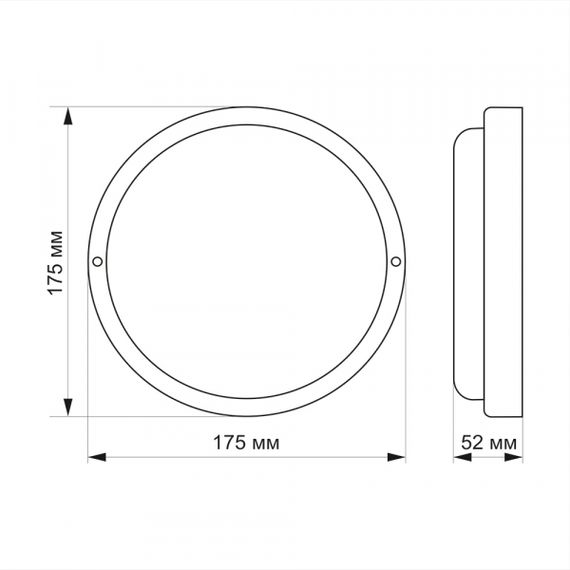 LED світильник вологозахищений круглий TITANUM 20W 6500K TL-BHR-206 | Зображення 2
