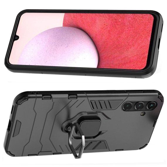 Чохол бампер Primolux Ring Armor для Samsung Galaxy S24 FE (SM-S721) - Black | Зображення 2