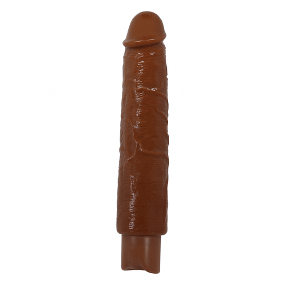 Реалістичний вібратор - Pretty Love Soren Realistic Vibrating Dildo Brown Sex Aura | Зображення 1