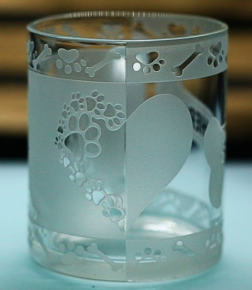 Скляна чашка кружка 320 мл  з гравіюванням Німецька Вівчарка подарунок для власника собаки або поціновувача породи | Зображення 3