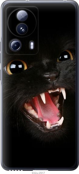 Чехол на Xiaomi Civi 2 Чёрная кошка "932u-2917-17620"
