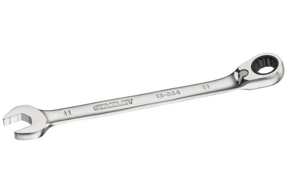 Ключ гайковий комбінований Stanley розмір 11 мм з храповим механізмом (FMMT13084-0)