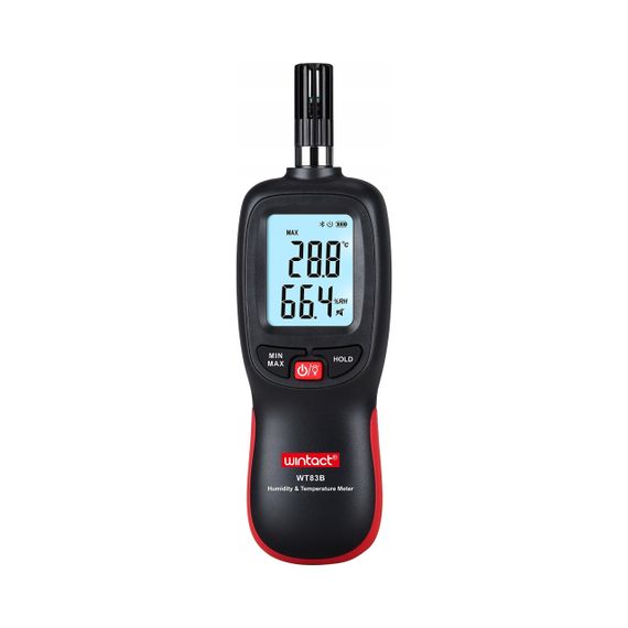 Термогігрометр цифровий Bluetooth 0-100%, -20-70 °C WINTACT WT83B | Зображення 2
