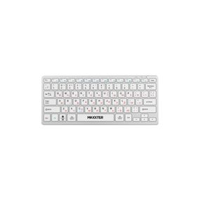 Клавіатура Maxxter KBW-C01S-UA Wireless UA White (KBW-C01S-UA)