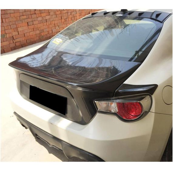 Накладки на задні крила (Карбон) для Subaru BRZ 2012-2021 рр | Зображення 1
