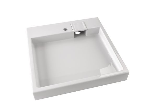 Умивальник на пральну машину акриловий Redokss San DEYMOS 60х60см