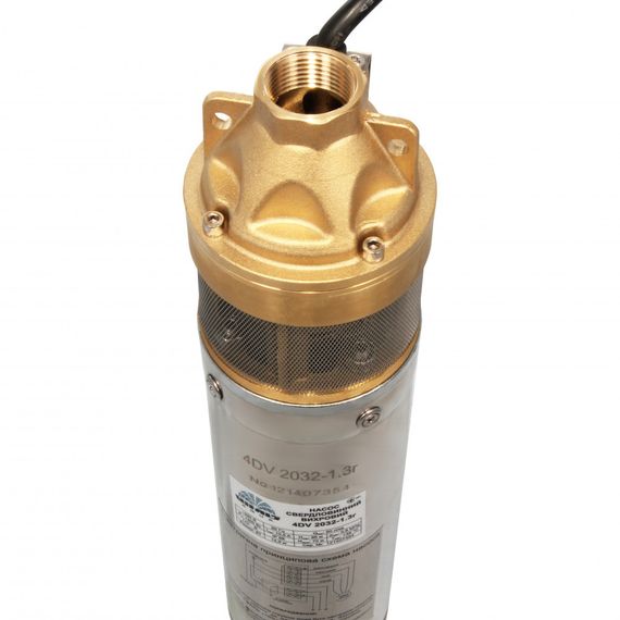 Насос погружной скважинный вихревой Vitals aqua 4DV 2032-1.3r (47619) | Зображення 2