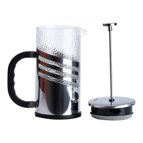 Чайник заварочный с фильтром френч пресс 1л Серебристый HP33536 | Зображення 2