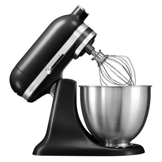 Міксер Mini Kitchenaid 5KSM3311XEBM, матовий чорний, 3.3 л | Зображення 1