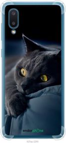 Чохол на Samsung Galaxy A02 A022G Димчастий кіт "825sp-2260-2448"