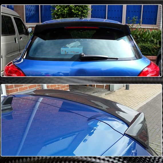 Спойлер V3 (для Base, Карбон) для Volkswagen Scirocco 2008-2017 гг | Зображення 2