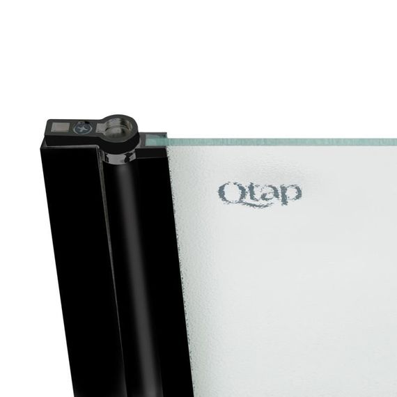 Штора на ванну Qtap Standard BLM407513APL скло Pear 6 мм, 75х140 см, ліва | Зображення 3
