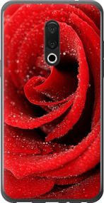 Чехол на Meizu 15 Plus Красная роза "529u-1473-17620"