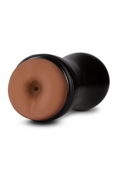 Мастурбатор анал Blush Coverboy у колбі, коричневий, 18.5 см Sex Aura | Зображення 2