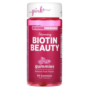 Біотин Pink Biotin Beauty (Natural Fruit), 60 Gummies