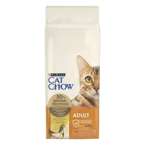 Сухой корм Purina Cat Chow Adult для взрослых котов с курицей 15кг