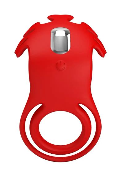 Ерекційне кільце Pretty Love — Vibration Penis Ring Ruben Red, BI-210311 Sex Aura | Зображення 4
