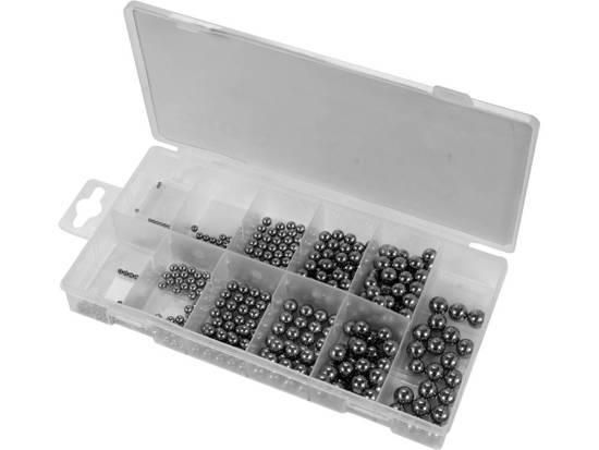 Набор шарики стальные 3/32”-13/32” 470 штук YATO YT-06680 | Зображення 3