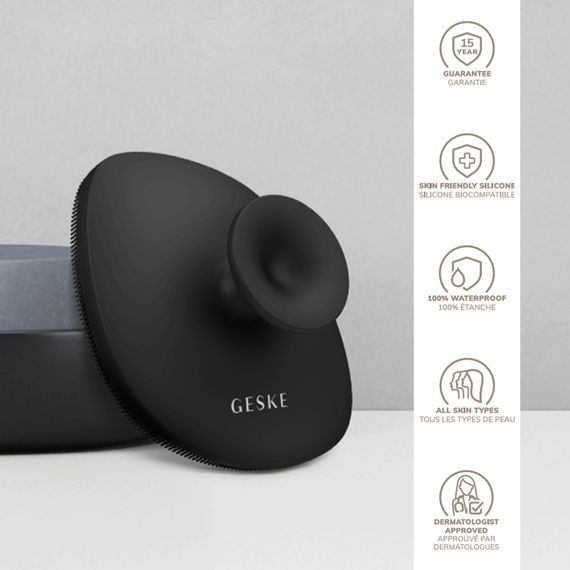 Щітка для тіла GESKE Body Brush 4в1 starlight, Сірий | Зображення 2