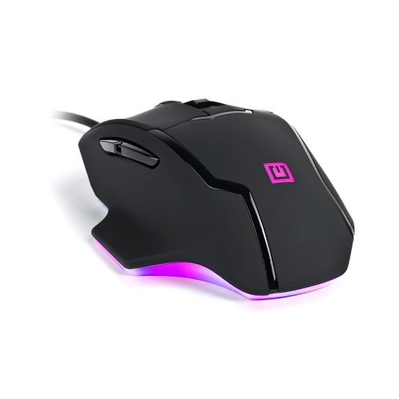Мишка REAL-EL RM-555 USB Black | Зображення 1