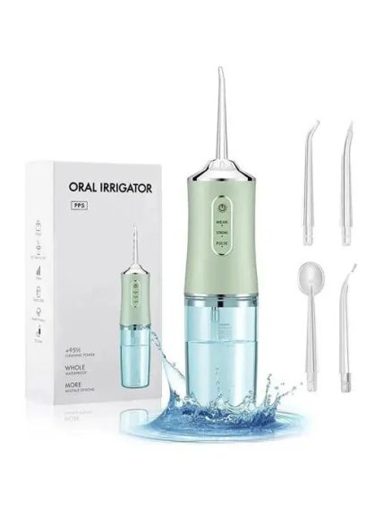 Ирригатор портативный Oral Irrigator 3 режима работы, 2 насадки | Зображення 2
