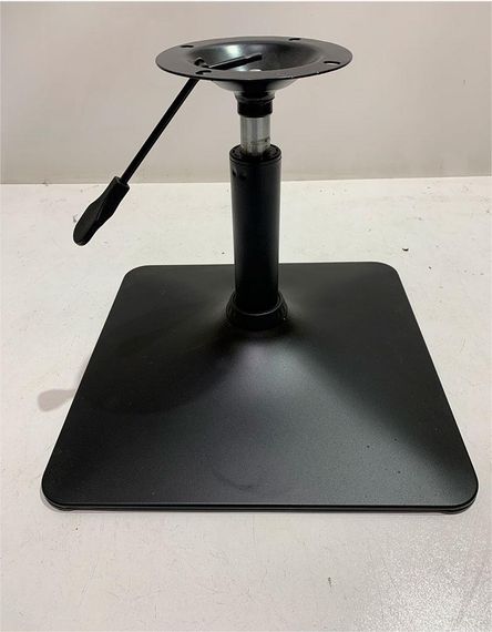 Крісло Jeff 4-BK-Base велюр зелений B-1036, чорна квадратна нога-опора, з регулюванням висоти | Зображення 1