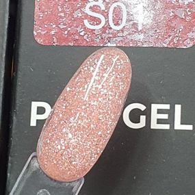 Полігель с шимером Bee Nails №S01 в тюбику 30мл