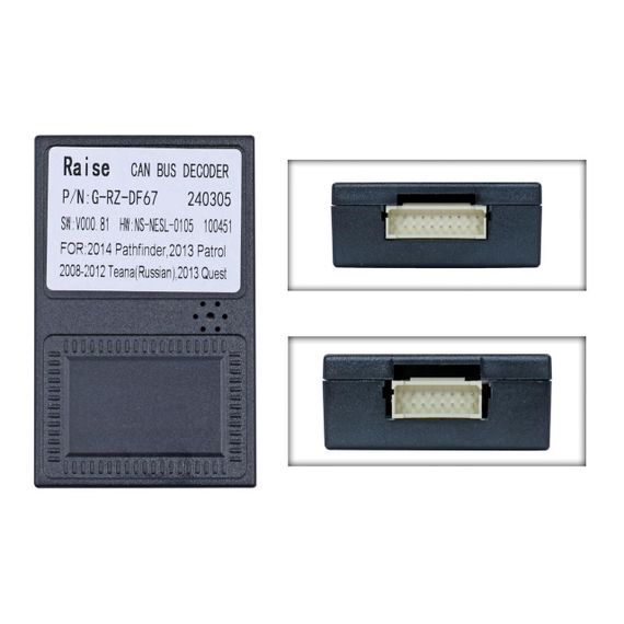 Перетворювач сигналу серії QIV адаптер CAN-BUS Nissan QBR NS0562