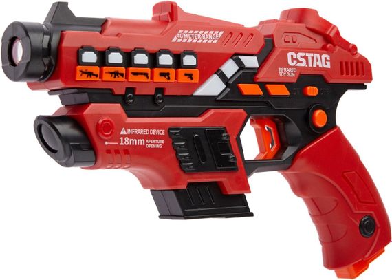 Набір лазерної зброї Canhui Toys Laser Guns CSTAG BB8913F (2 пістолети + 2 жилети) | Зображення 4