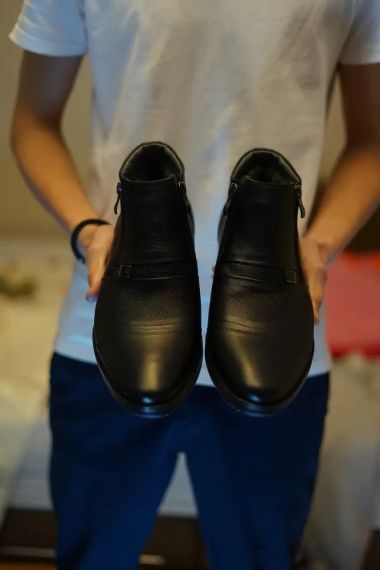 Черевики чоловічі Cevivo чорні 45 розмір | Зображення 1