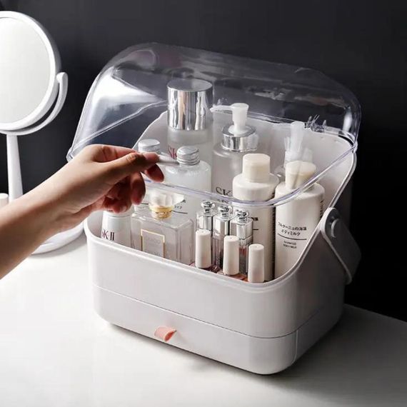 Органайзер для косметики XPRO YM206 Single Drawer Білий на 2 секції (MER-14969_551) | Зображення 5