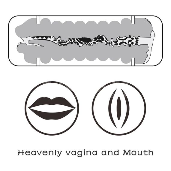 Мастурбатор Lovetoy Virgin-Skin Blowout Heavenly Vagina and Mouth, тілесний | Зображення 8