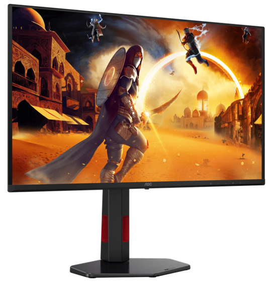 Монiтор 26.5" AOC Q27G4ZDR Black/Red | Зображення 2