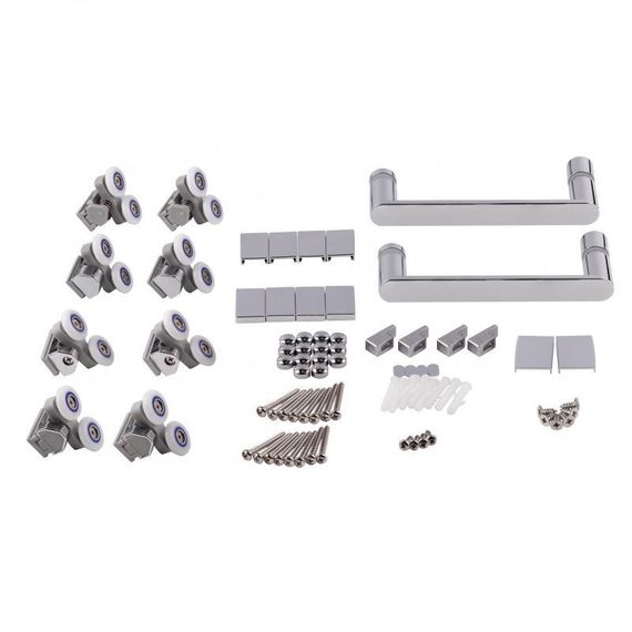 Душова кабіна Qtap Taurus CRM1099AC6 90х90 см, скло Clear 6 мм покриття CalcLess, без піддона | Зображення 8