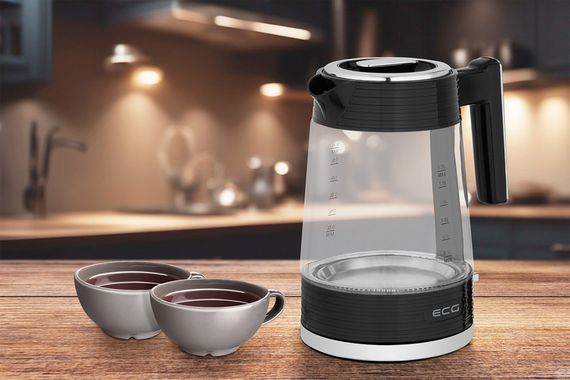 Електрочайник EСG RK 1750 Stripe 1.7 л чорний | Зображення 8