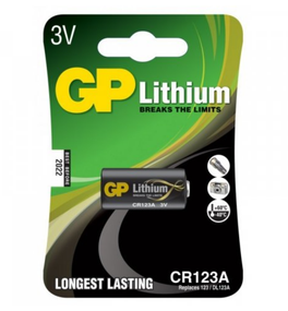 Батарейка CR123 (бл-1шт) GP