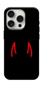 Чохол з картинкою Red horns для Apple iPhone 16 Pro Max (6.9")