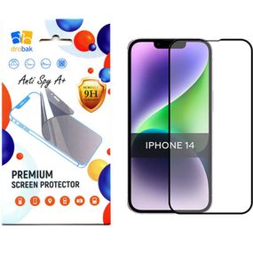 Стекло защитное Drobak Anty Spy Apple iPhone 14 Pro Max (Black) (535335)