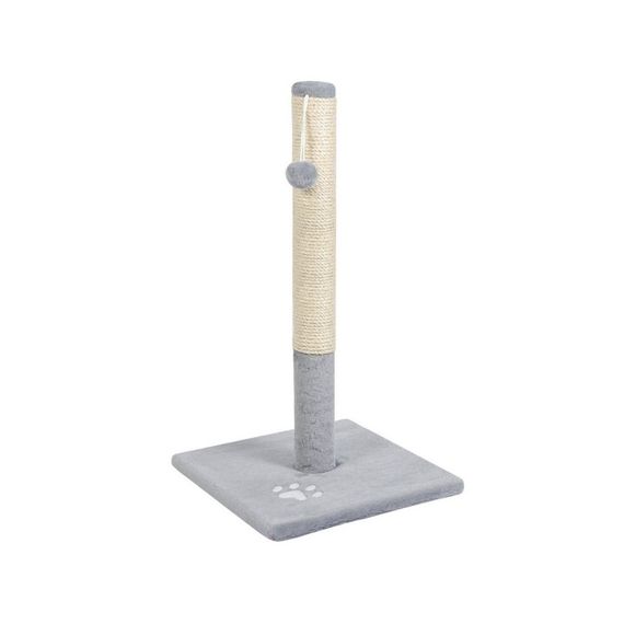 Кігтеточка Природа ДО1 стовпчик для котів сірий 36х36х67 см