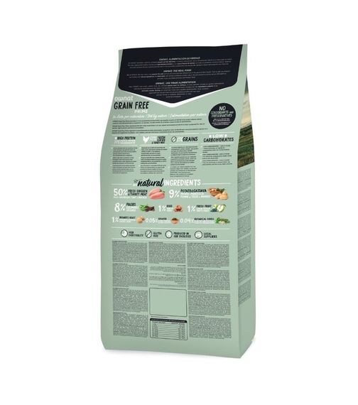 Сухой корм с курицей и индейкой для собак Ownat GF Dog, 12 кг | Зображення 1