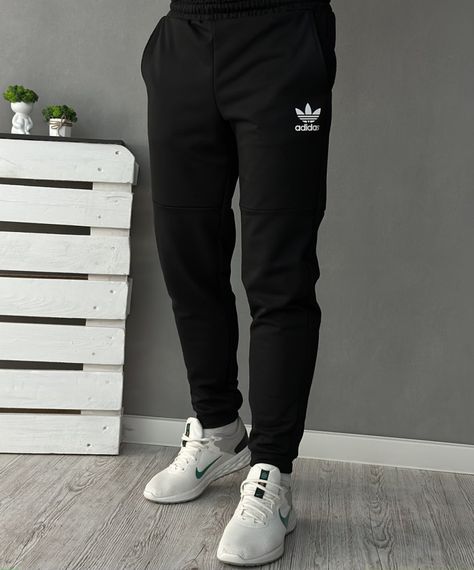 Демісезонний костюм чорний худі/штани  + жилетка Adidas | Зображення 5