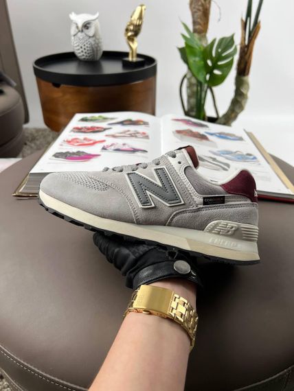 Жіночі кросівки New 574 Grey Wine , В'єтнам 37 (23 см) | Зображення 8