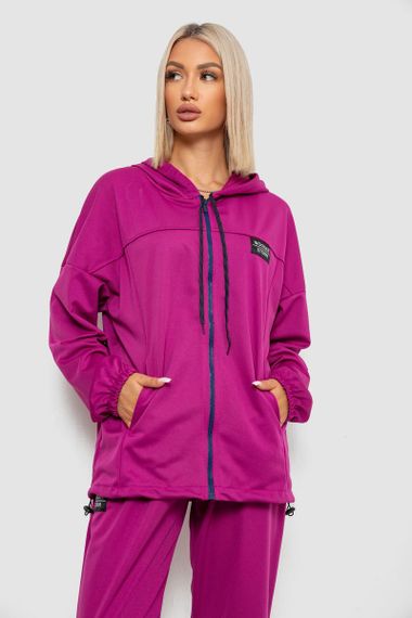 Спортивный костюм женский, цвет фуксия, 238R114-3 | Зображення 1
