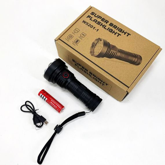 Невеликий ручний ліхтар, Тактичний ліхтар з діодом, Потужний універсальний ліхтарик JG-27 | Зображення 7