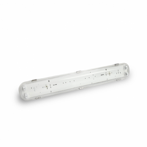LED Світильник лінійний під лампу 2*T8 0,6м 220V IP65 VL-BNW-T8062G Videx | Зображення 7