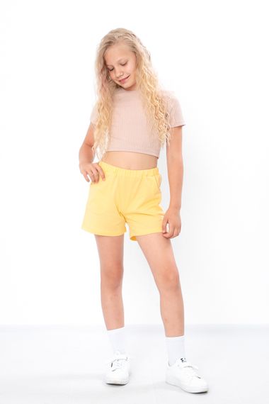 Шорти для дівчинки Носи своє 152 Світло-персиковий (p-5944-166359) | Зображення 1